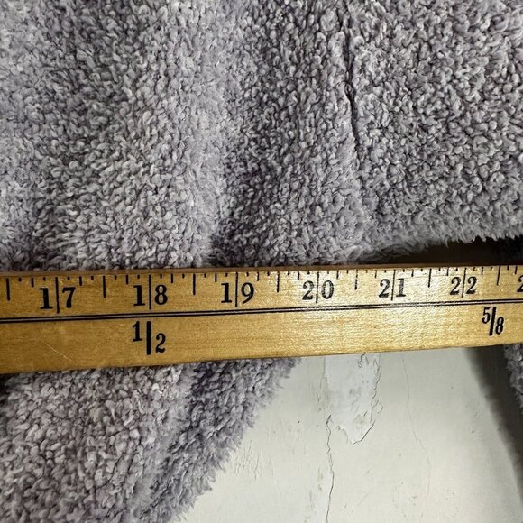 Barefoot Dreams Cozy Chic Robe Size 1 Lilac Purple Soft Warmth Cover Tie Small - Picture 8 of 12